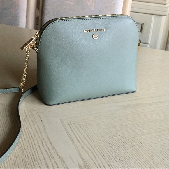 Michael Kors Handbags - Michael Kors Cindy Army Green  Crossbody Bag